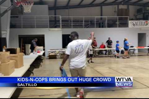 Kids-N-Cops continues to grow, brings out huge crowd