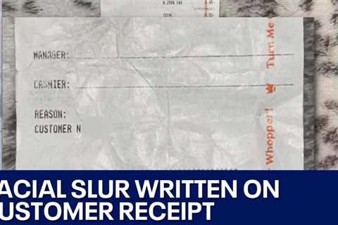 Austin woman says racial slur was written on her receipt | FOX 7 Austin