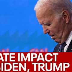 Debate’s impact on Biden, Trump moving forward