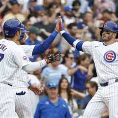 MLB roundup: Ian Happ homers from left, right side in Cubs’ rout