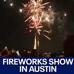 July 4th celebration and fireworks show in Austin 7/24 | FOX 7 Austin