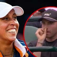 Tennis Star Madison Keys’ Fiancé Caught Picking Nose at Wimbledon