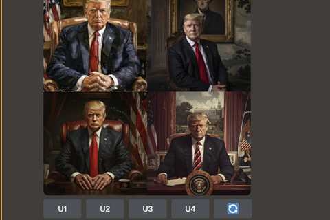 Midjourney is creating Donald Trump pictures when asked for images of ‘the president of the United..