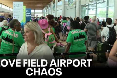 Dallas Love Field baggage screening issues, convention attendees lead to long lines, officials say