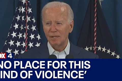 Trump rally shooting: Biden reacts