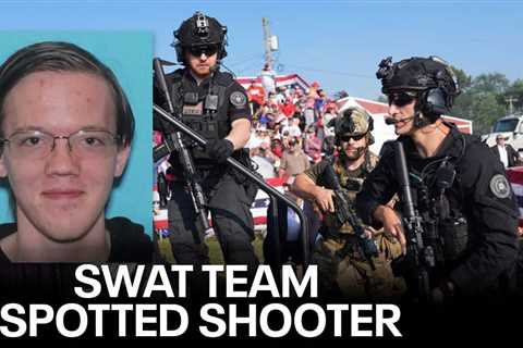 Trump rally shooting: SWAT team spotted shooter at least 2 minutes before shots