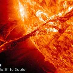 Earth’s Magnetic Shield Twisted Out of Shape by Colossal Solar Burst