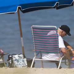 Jill Biden Watches as Woman Blows Kiss to Joe on Beach Vacation