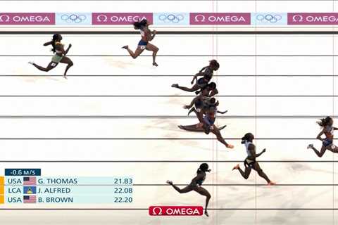 Dina Asher-Smith and Daryll Neita agonisingly pipped to a medal in women’s 200m final