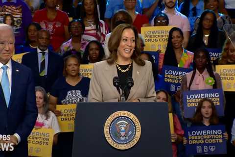 Joe Biden and Kamala Harris Reunite on Stage