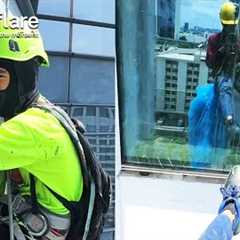 50th Floor Window Cleaning In Thailand