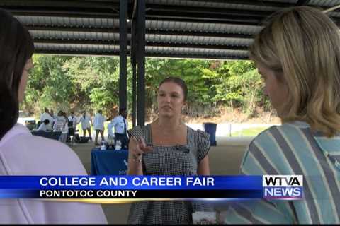 Career fair in Pontotoc lets students talk about their options