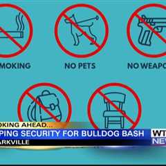 Police implementing several safety measures for Bulldog Bash