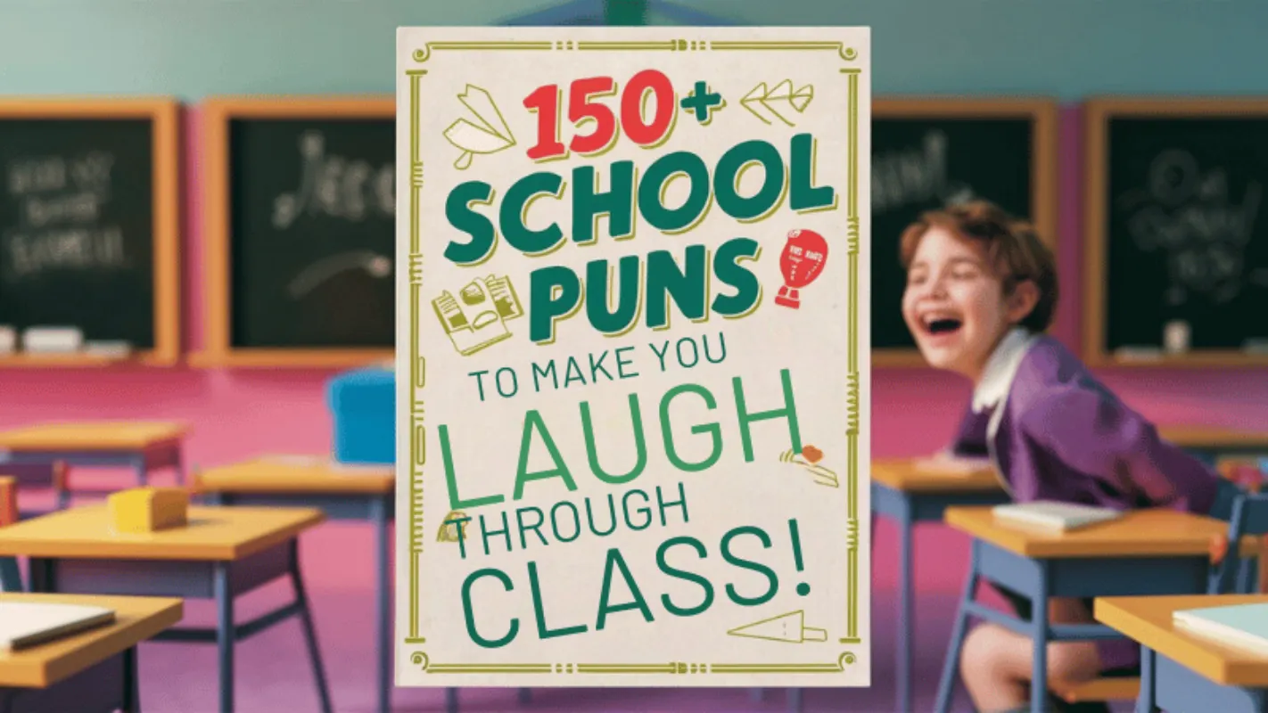 150+ School Puns to Make You Laugh Through Class! - Crack Up Puns