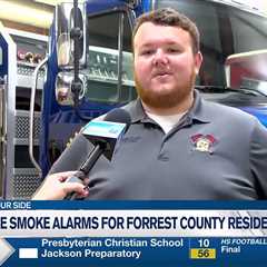 Smoke detectors available to Forrest County residents