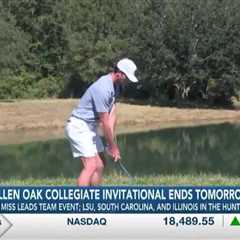 Ole Miss leads Fallen Oak Collegiate Invitational entering Final Round