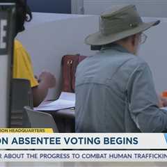 In-person absentee voting for 2024 General Election begins