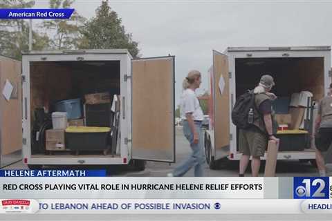 Red Cross plays vital role in Helene relief efforts