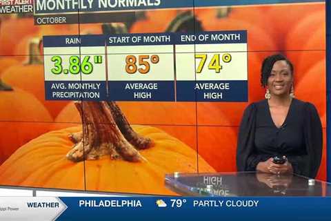 9/30- The first day of October brings seasonable weather