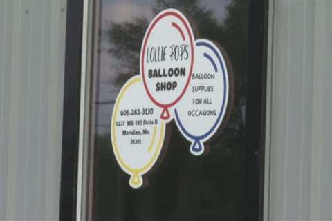 Lollie Pops Balloon Shop is now open for business