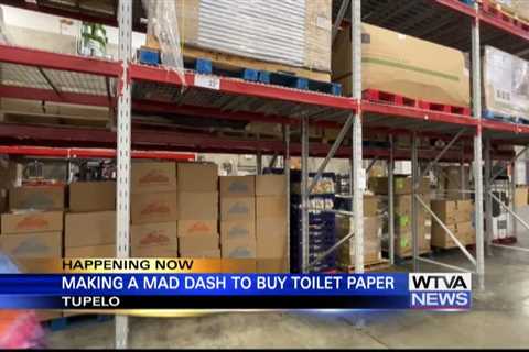 Stores like Sam's Club seeing panic buying of toilet paper