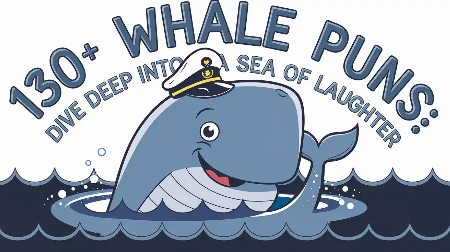 130+ Whale Puns: Funny Ocean-Themed Jokes - Crack Up Puns