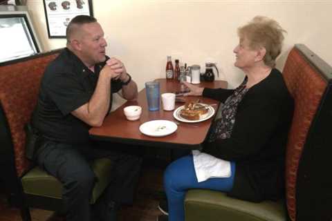 Endicott Police hold Coffee With A Cop Day