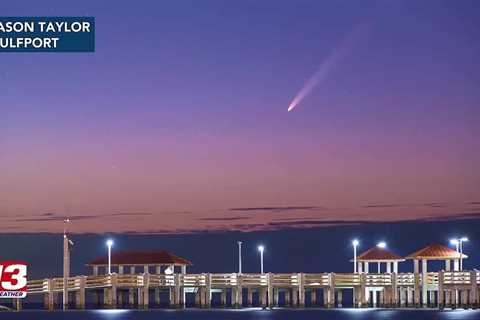 Comet spotted over South Mississippi