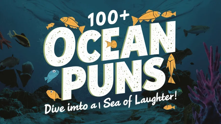 100+ Hilarious Ocean Puns: Dive Into a Sea of Laughter! - Crack Up Puns