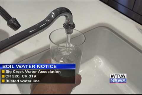 Big Creek Water Association issues boil water notice