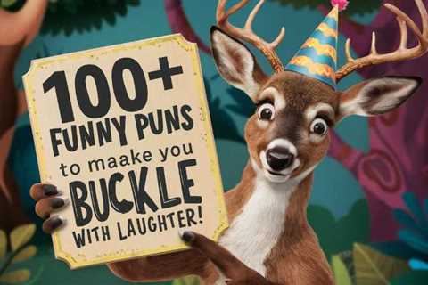 100+ Funny Deer Puns to Make You Buckle! - Crack Up Puns