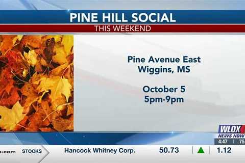 Happening Saturday, Oct. 5: Pine Hill Social in Wiggins