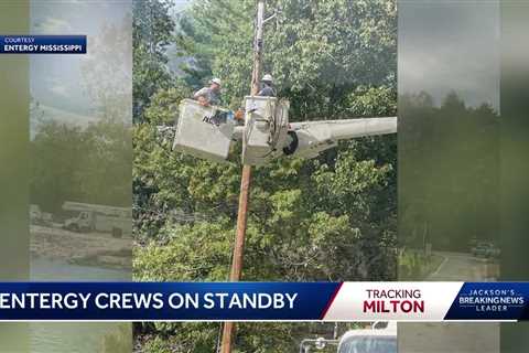 Entergy crews prepare to respond to Hurricane Milton