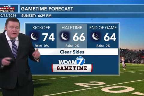 10/11 -Rex's Friday Forecast