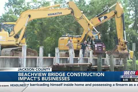 Repair construction on Beachview Bridge leaves negative impact on local businesses