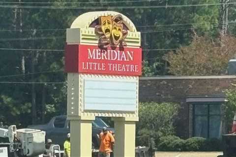 Meridian Little Theatre gets new lights, Next Production: Charlie Brown