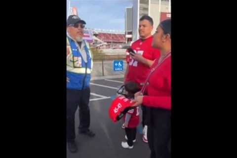 DESPICABLE: Stadium Security Refuses to Allow Trump Supporters to Enter 49ers Game Over Wearing a..