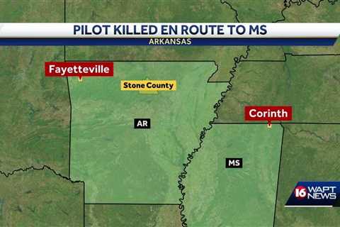 Plane headed to Mississippi crashes in Arkansas