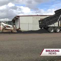 Man killed when asphalt dumped onto him