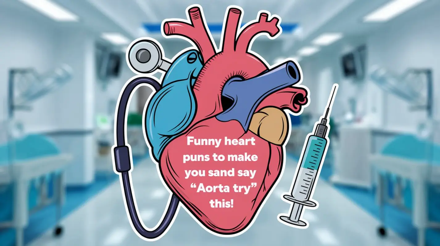 Best Funny Heart Puns to Brighten Your Day with Laughter - Crack Up Puns