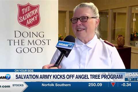 'Angel Tree' program debuted Friday through Hattiesburg Salvation Army