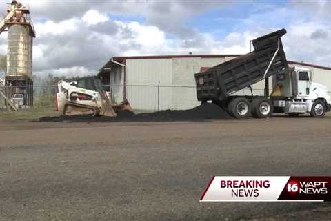 Man killed when asphalt dumped onto him