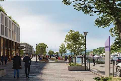 English coastal town reveals £500million revamp with new waterfront quarter and attraction