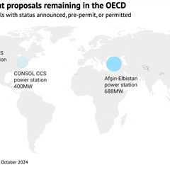 Analysis: Only five proposals for coal plants remain across OECD’s 38 countries