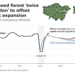 Analysis: UK would need forest ‘twice size of London’ to offset new airport expansion