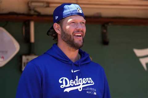 Championship Parade: Clayton Kershaw Celebrates with Dodgers