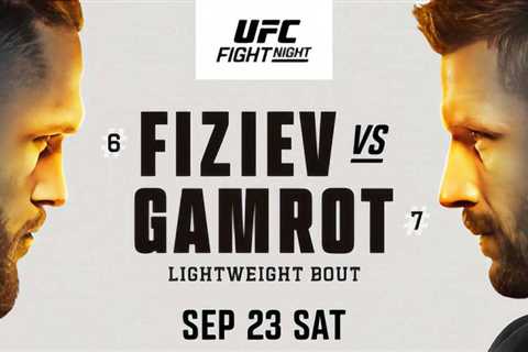 Fiziev vs Gamrot: Live Weigh-in Results at UFC Vegas 79