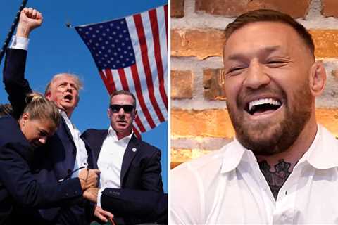 Conor McGregor Reacts to Trump Shooting Incident