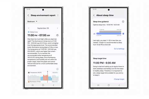 Sleep-Tracking Metrics from Samsung Enhance SmartThings Devices