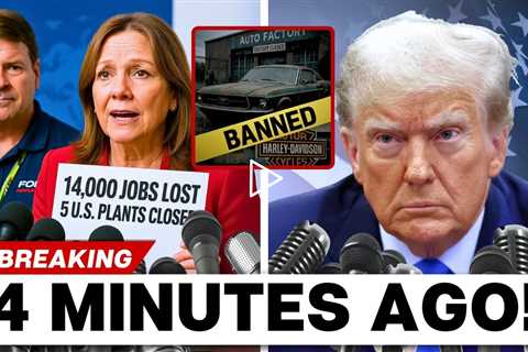 Ford & GM ABANDON America After Trump’s Tariffs — MASSIVE Factory Exodus Begins